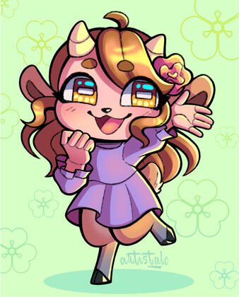 Chibi Evelyn (My OC)